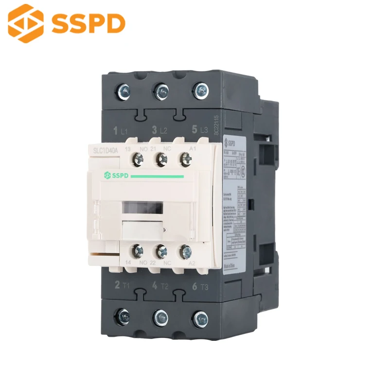 SSPD Factory price AC Contactor Lc1 Series LC1 40A Ac Contactor 24V-660V coil ac contactor