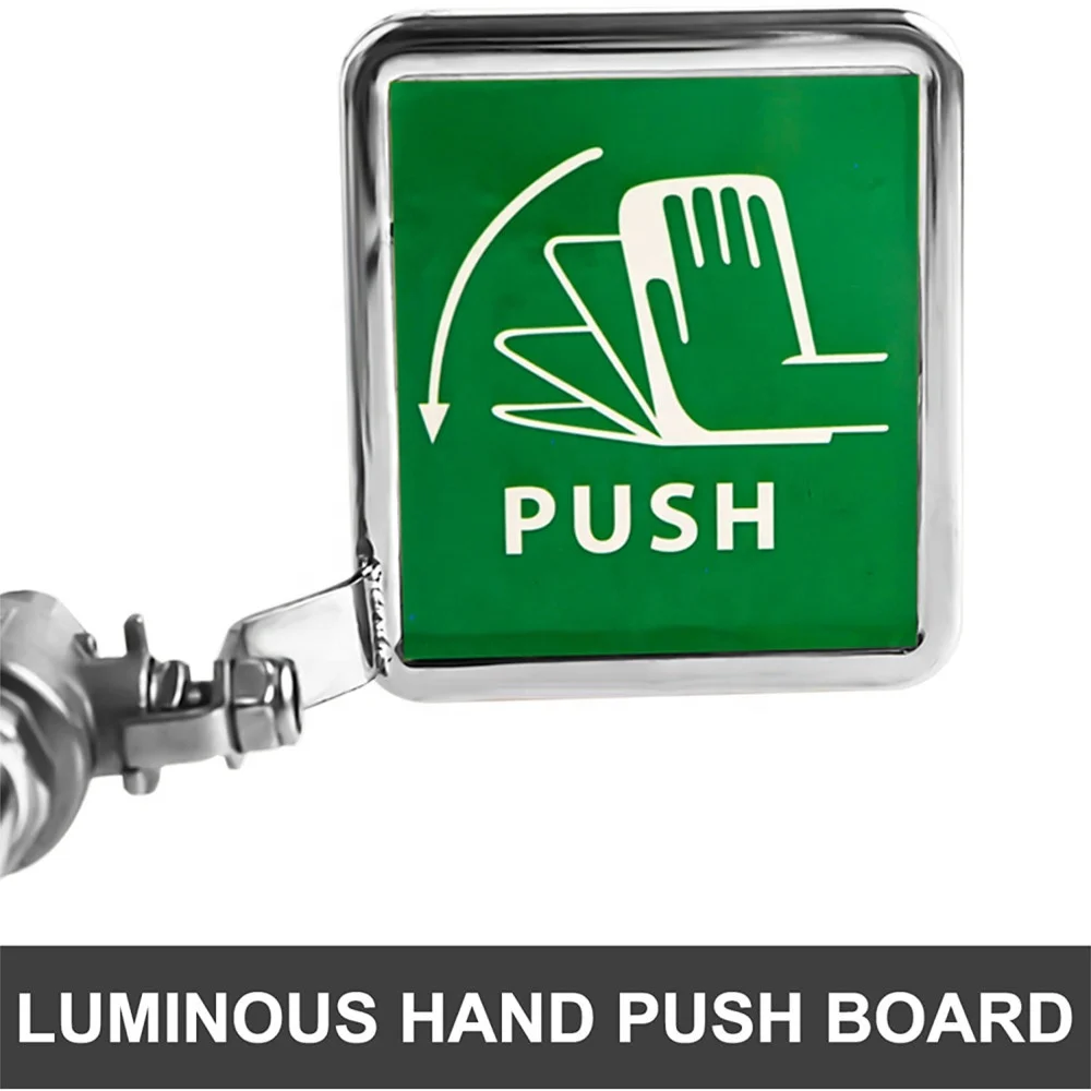 2023 Standard model Emergency Stainless Steel Safety Emergency Shower Eye Wash Combination eyewash station