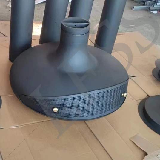 Gas fireplace custom design indoor hanging stove safe fire place