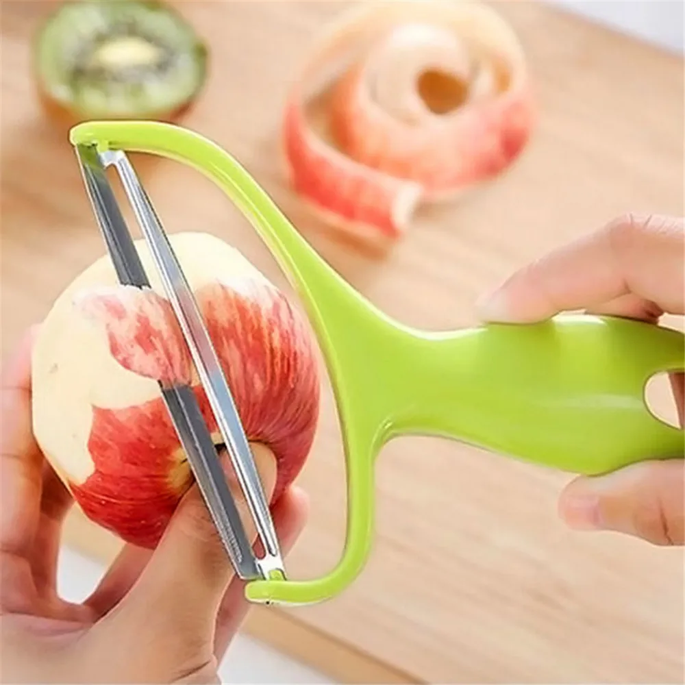 Kitchen Tools Salad Vegetables Peelers Kitchen Accessories Cabbage Wide Mouth Fruit Peeler Stainless Steel Knife
