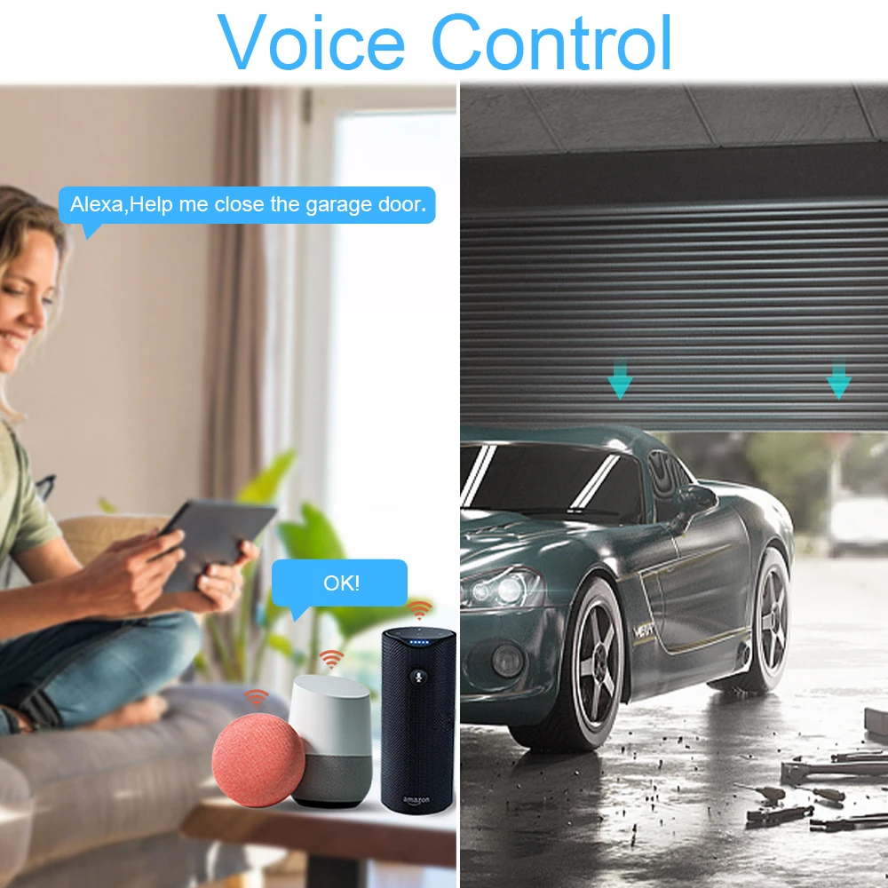 2CH Tuya Smart Remote Control Wireless Wifi Switch Module AC DC7-32V RF Receiver 10A Wifi Relay DIY