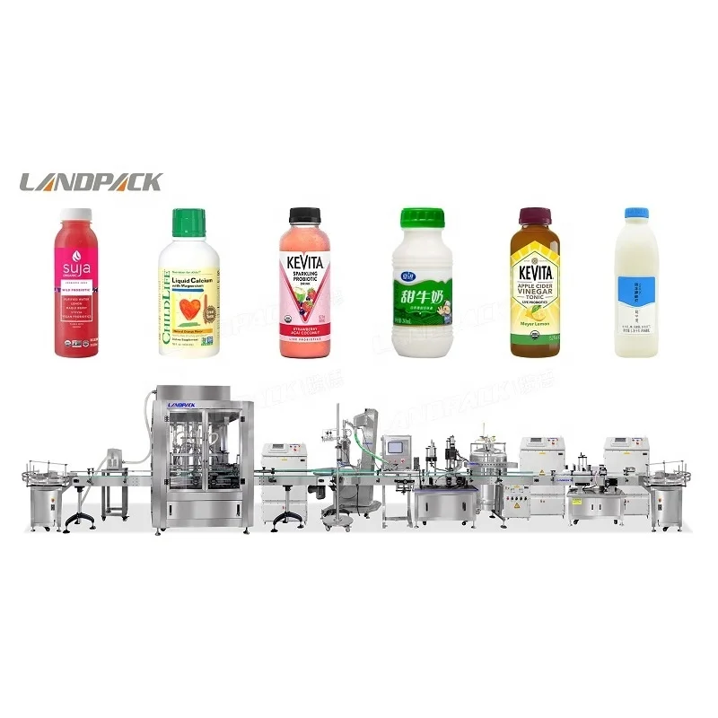 Landpack LD-ALF01 жидкой воды запечатывания по розливу укупорочная машина розлива линии машины