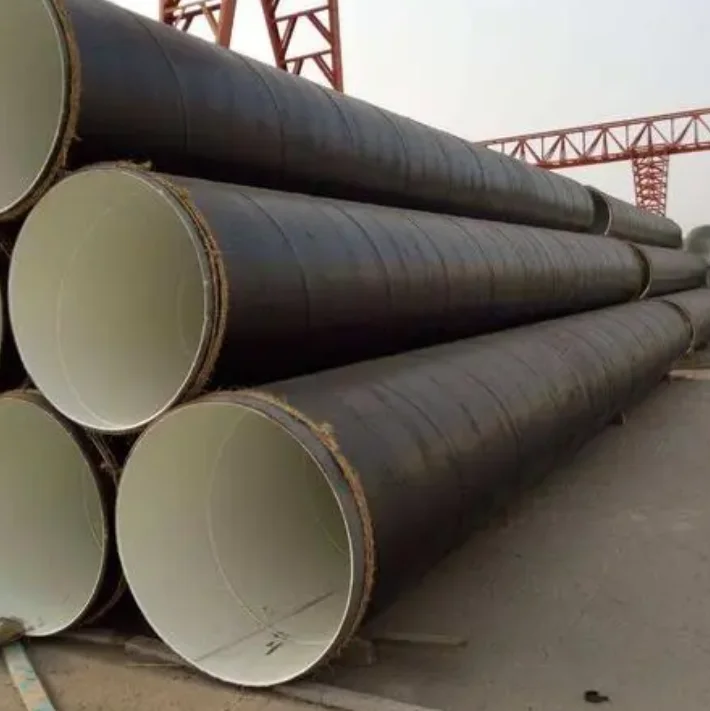 Internal and external coating Spiral Anticorrosion Tube SSAW SAWH FBE 2PE 3PE 2PP 3PP Antiseptic Steel Pipe