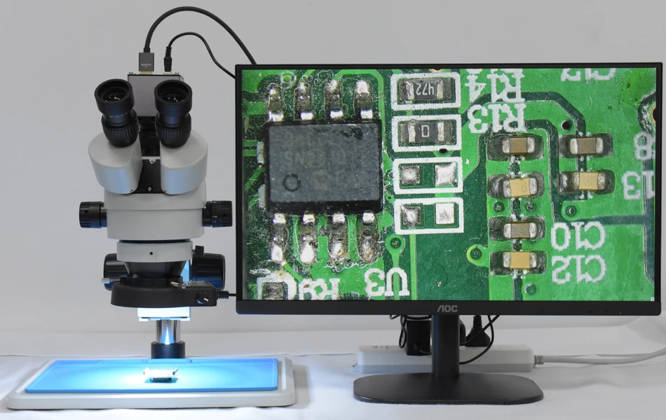 ZS7045-H3500 микроскоп мобильного ремонта электронный для ЖК-экрана Lcd