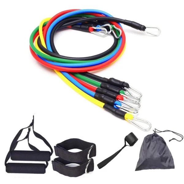 11 шт. набор резинка упражнения эспандер для arm полусапожки тренировочные для тренировок и занятий в спортзале, фитнес