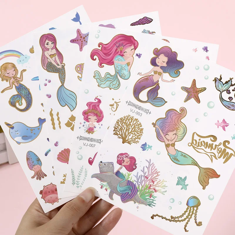 Wholesale Body Arm Face Decorative Sticker Tattoo Waterproof Temporary Tattoo Stickers