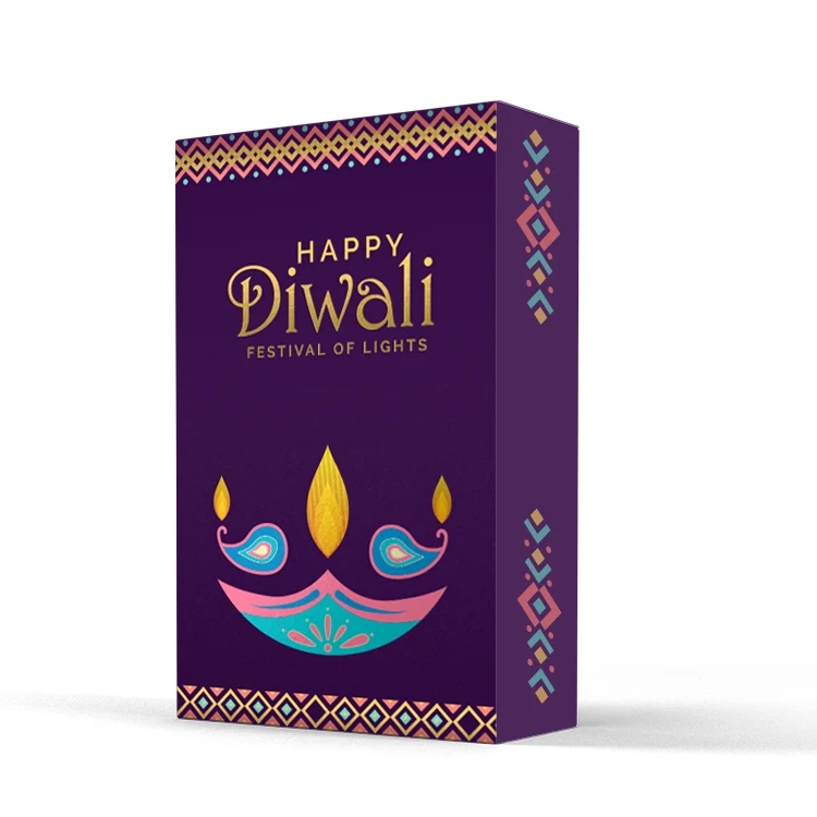 Упаковка для конфет Diwali с индивидуальным логотипом от поставщика подарочные упаковочные коробки