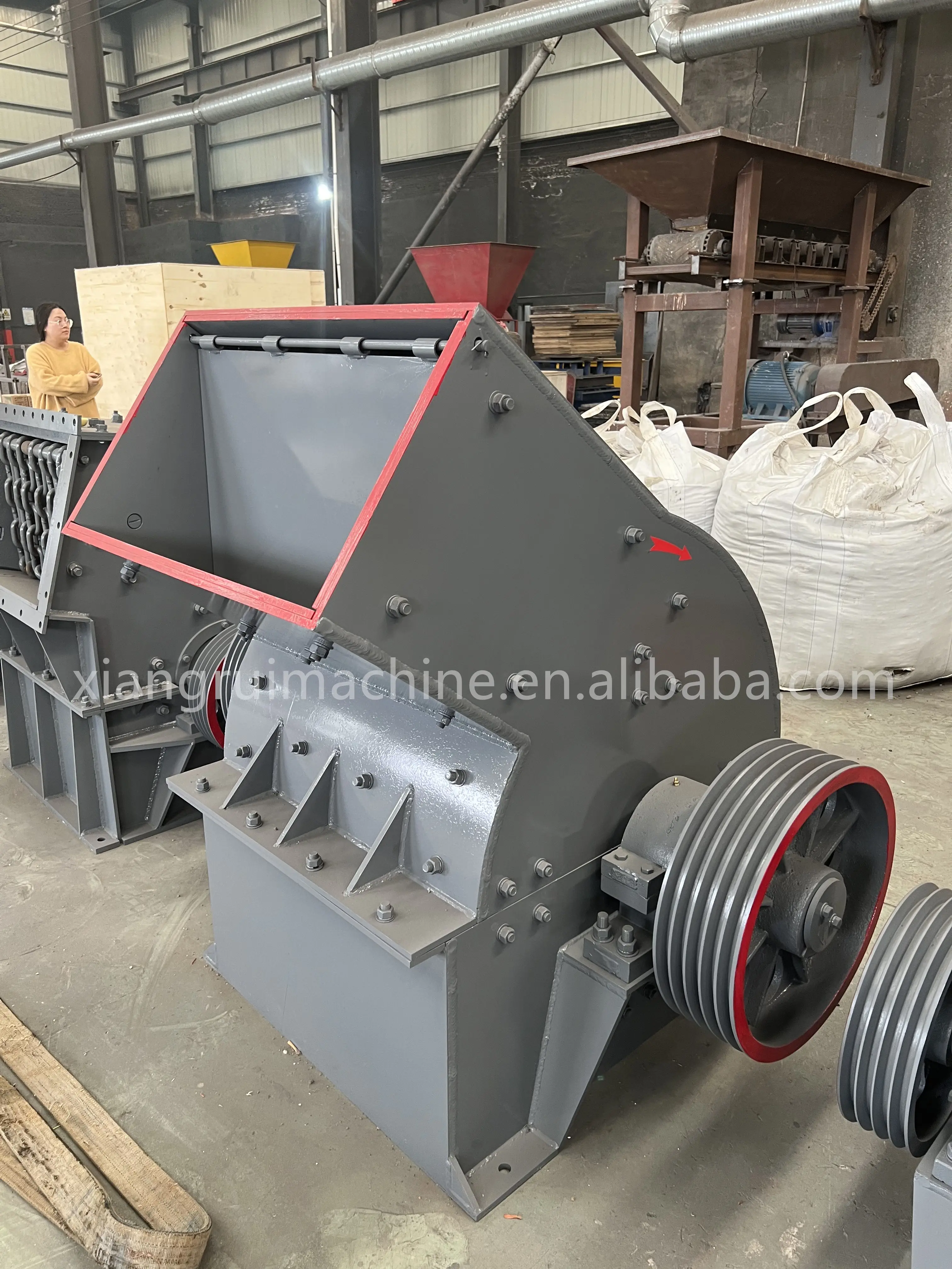 Factory custom stationary/mobile hammer crusher Small hammer crusher
