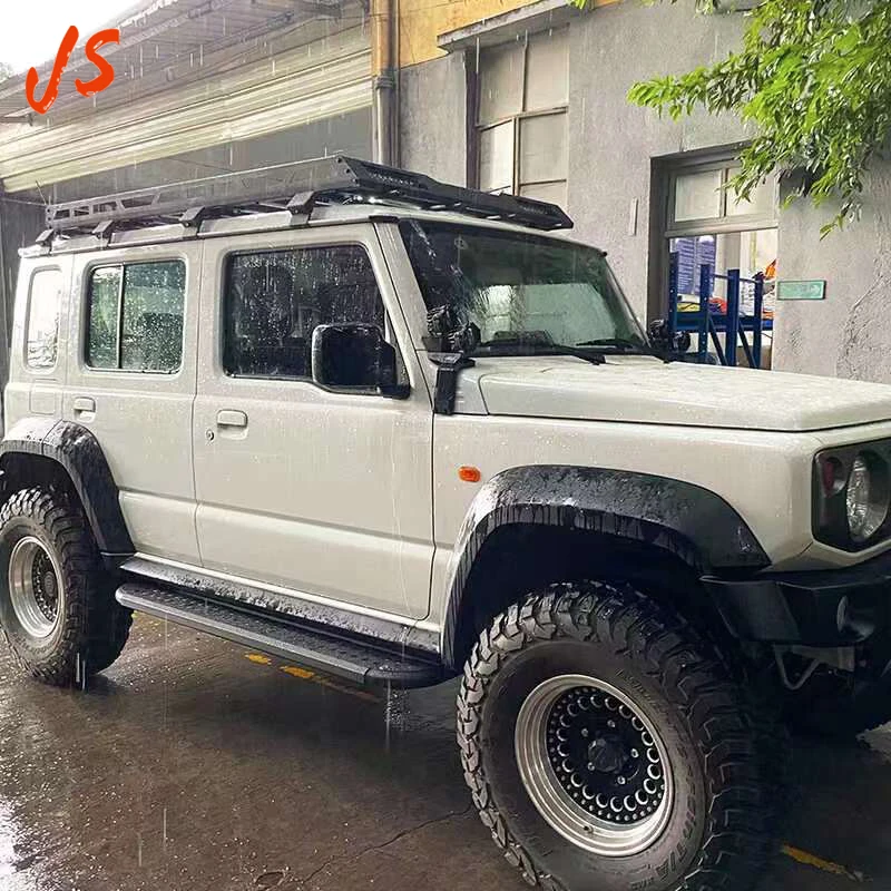 All Alloy Side Step Auto Running Board Foot Pedal For Suzuki Jimny 2007 2008 2009 10 11 12 13 14 15 16 17 18