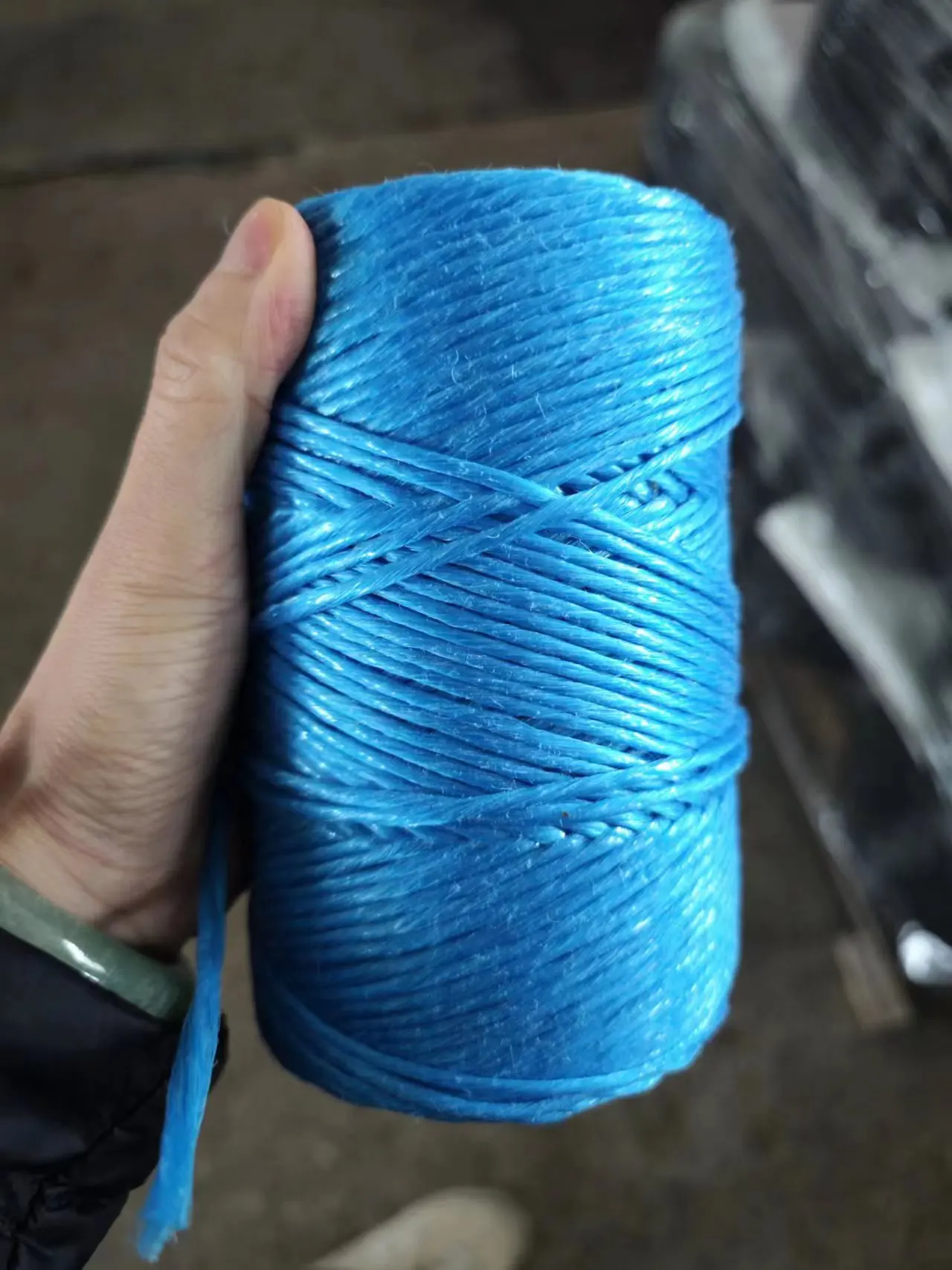 Fibrillated UV PP baler twine 1 Pound 3 Pounds Polypropylene Strings Raffia Threads