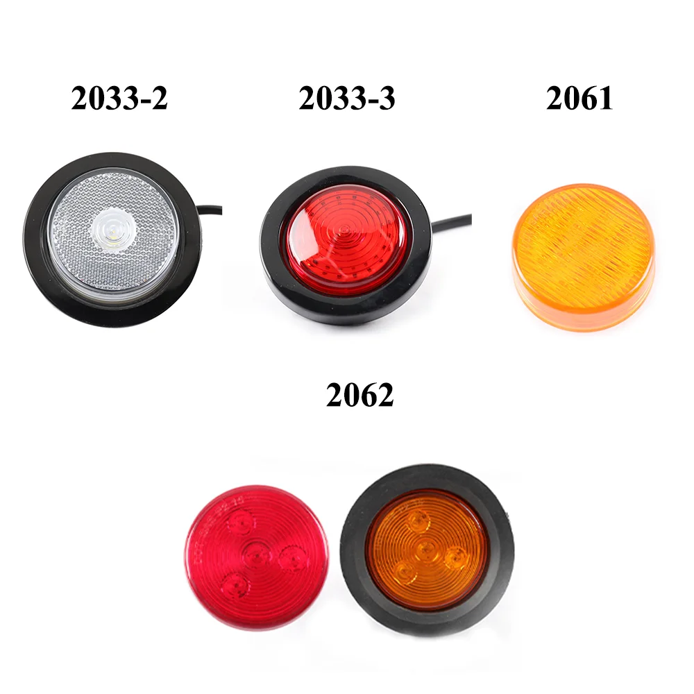 New Design Trailer Parts Waterproof 24v Truck Led Side Marker Light for Trailer