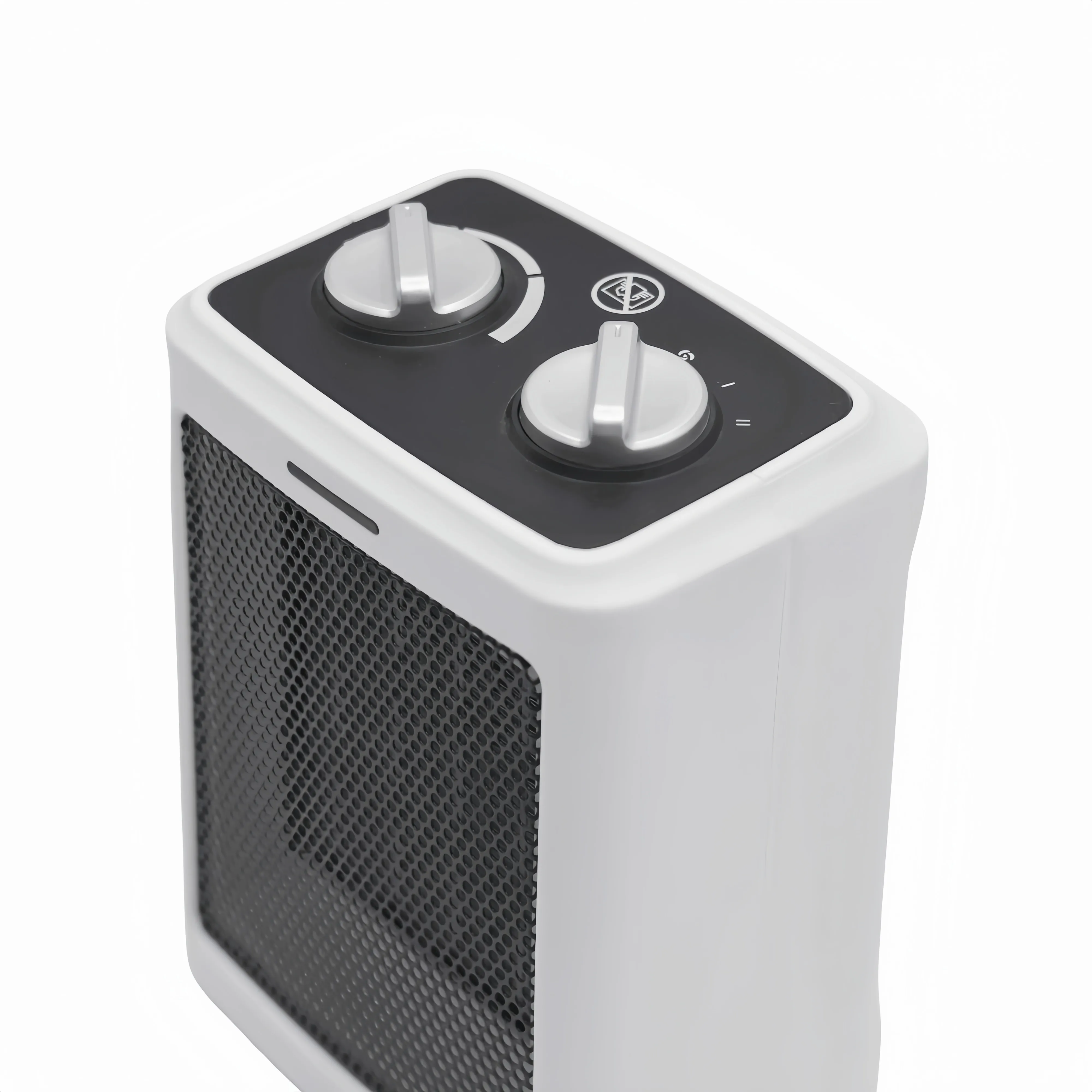 1500W Three Heat Settings Living Room and Bedroom Fast-heating Power Indicator Light PTC Heater with Fan