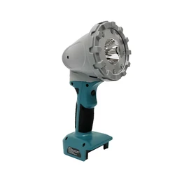 Rechargeable LED Work Light Portable 1600 Lumens Handheld Worklight For makita dewalt LXT Lithium-Ion Cordless Flashlight