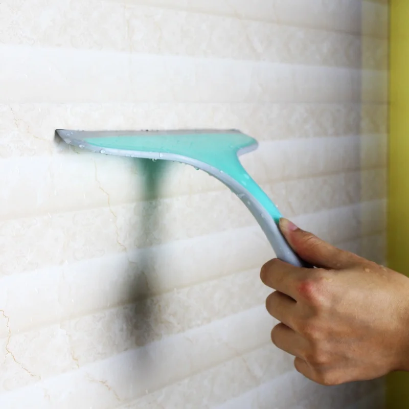 Kworld Premium All-purpose Shower Squeegee for Bathroom Silicone Squeegee for Glass Door Car Windshield Mirrors & Tiles
