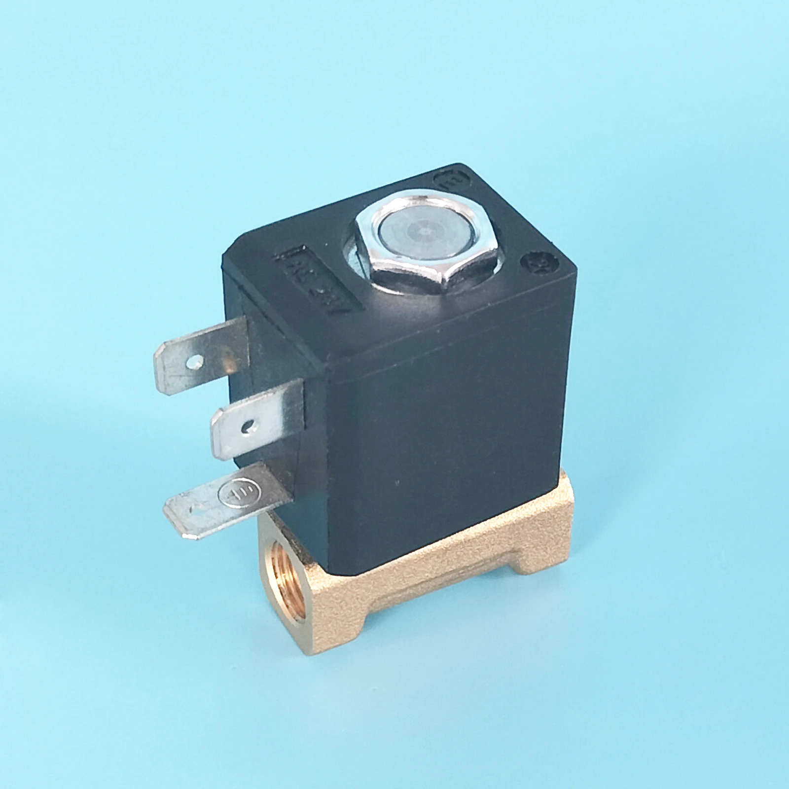 factory cheap price brass 8bar normally closed 2 way 1/8 port DC24V AC24V mig welding machine solenoid gas valve