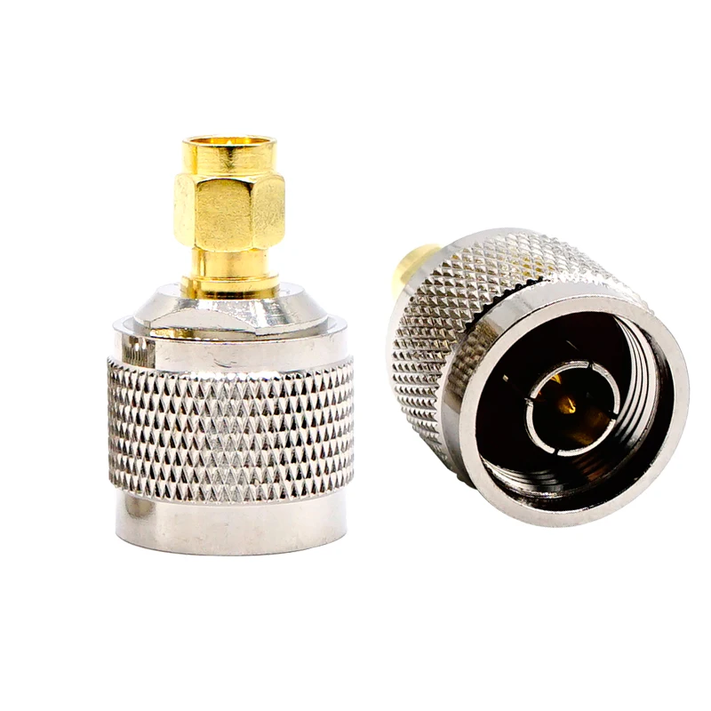 High Quality RF Coaxial Coax 50Ohm N male to SMA male Connector Adapter