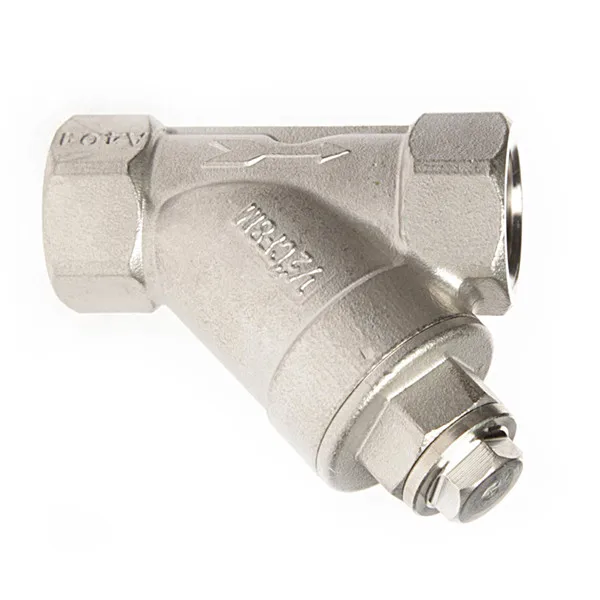 CF8 CF8M 1/2 дюймовый резьбовой фильтр SS316 Y типа