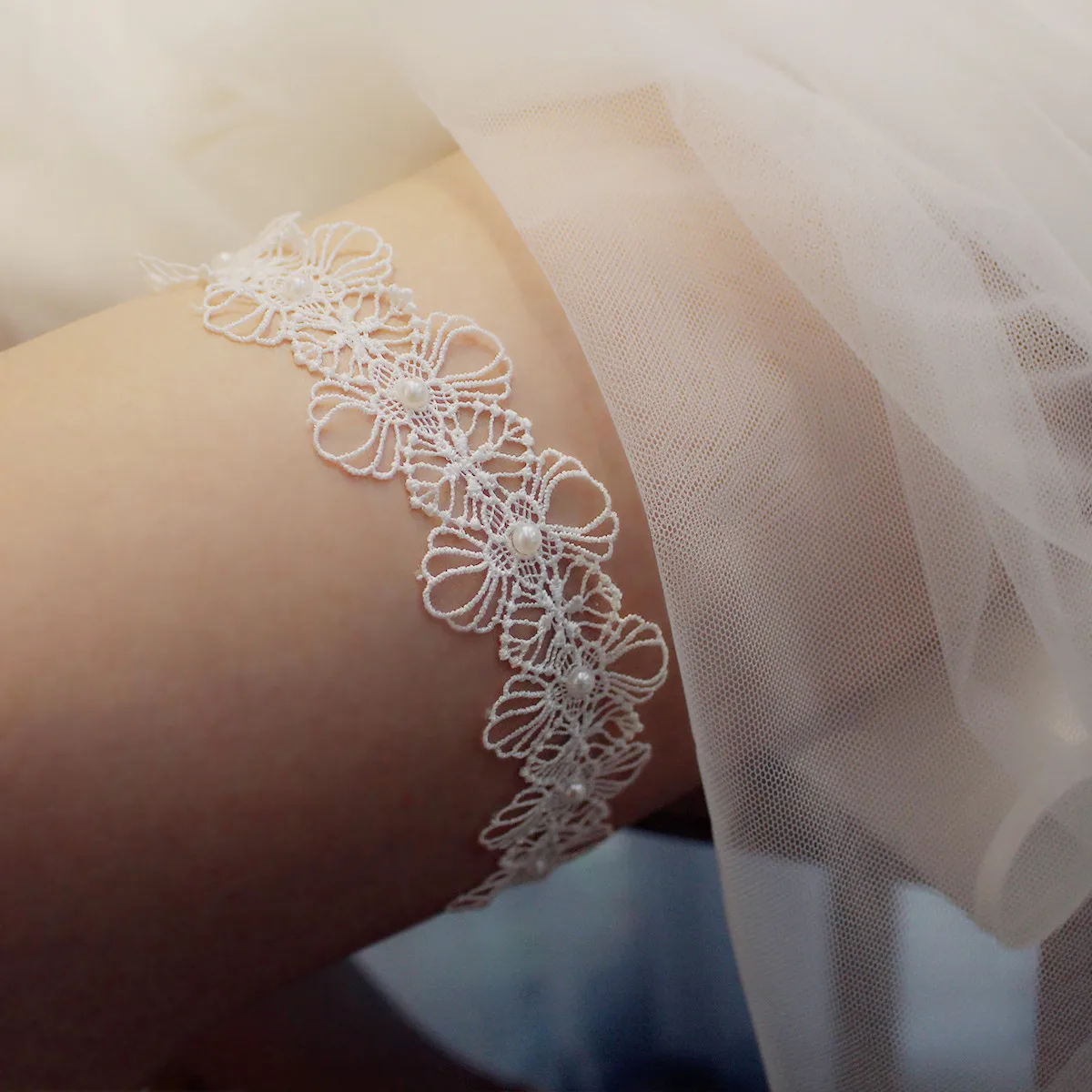 Сексуальная Кружевная подвязка SLBRIDAL с цветочным кружевом кристаллами стразами жемчугом свадебный пояс для бедра ног кольцо
