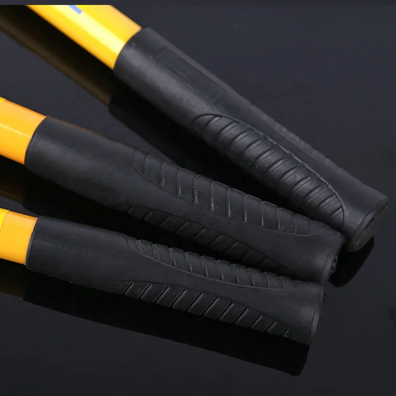 Custom High Carbon Steel Anti-slip Adhesive Handle Steel Pipe Claw Hammer Dovetail Roof Hammer