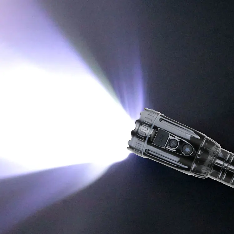 Rechargeable with Ni-MH Battery for Camping Riding Climbing 32GTF card WIFI smart flashlight audio recorder