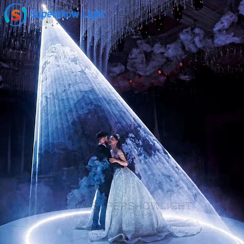 Supershow 10w rgb full color laser wedding show projector animation beam snow laser light for wedding