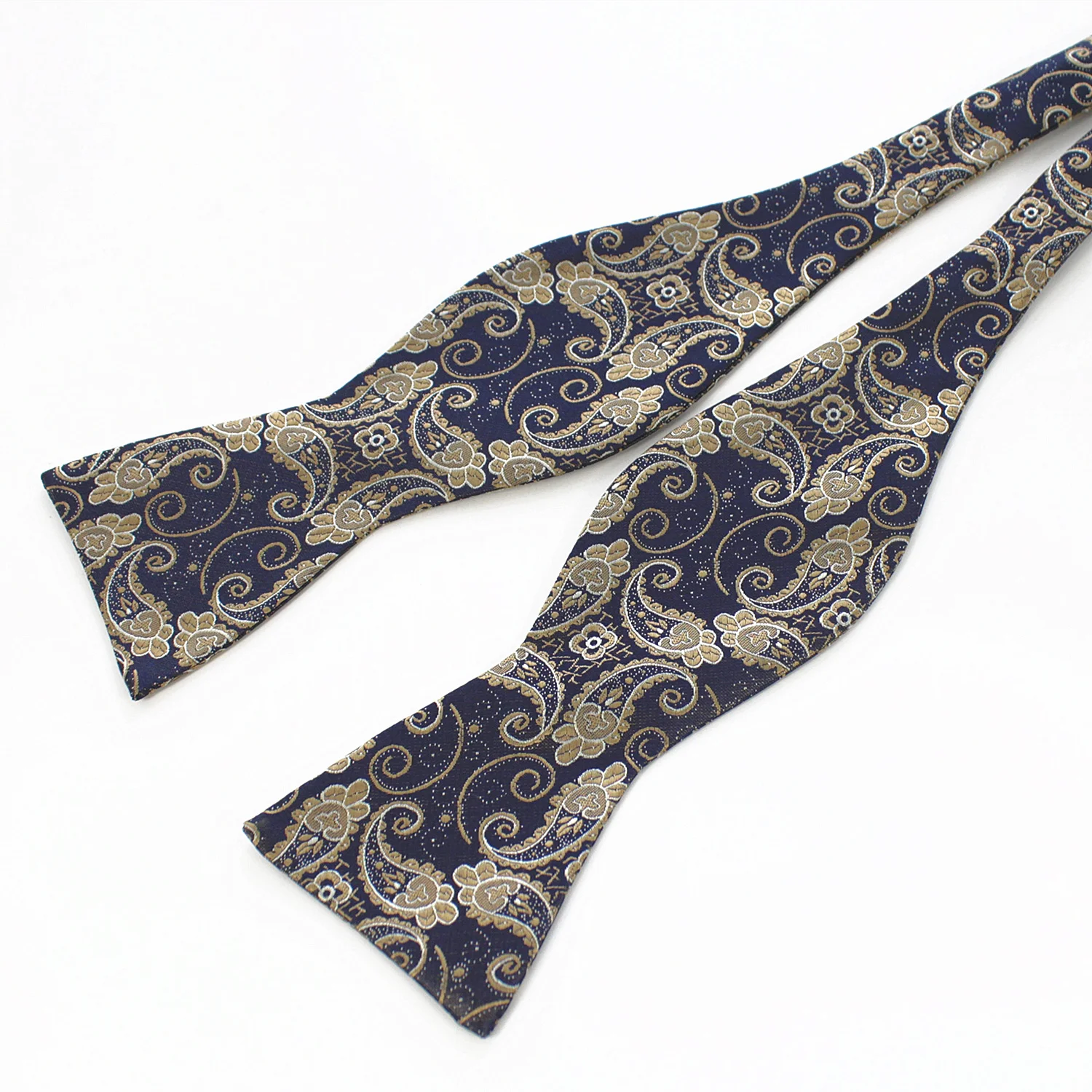 Mens Luxury Bowtie Set with Pocket Square Jacquard Blue Red Green Bowtie Wedding Party Meeting