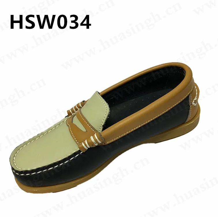 YQQ,mask-style design easy wear peas shoes popular in Spain full genuine leather handmade no shoelace penny shoes HSW034