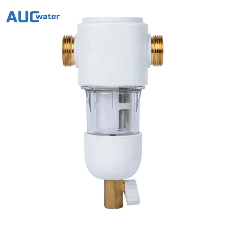 Домашний фильтр для осадочной воды AUCMA OEM из нержавеющей стали ручная промывка 40 микрон система предварительной