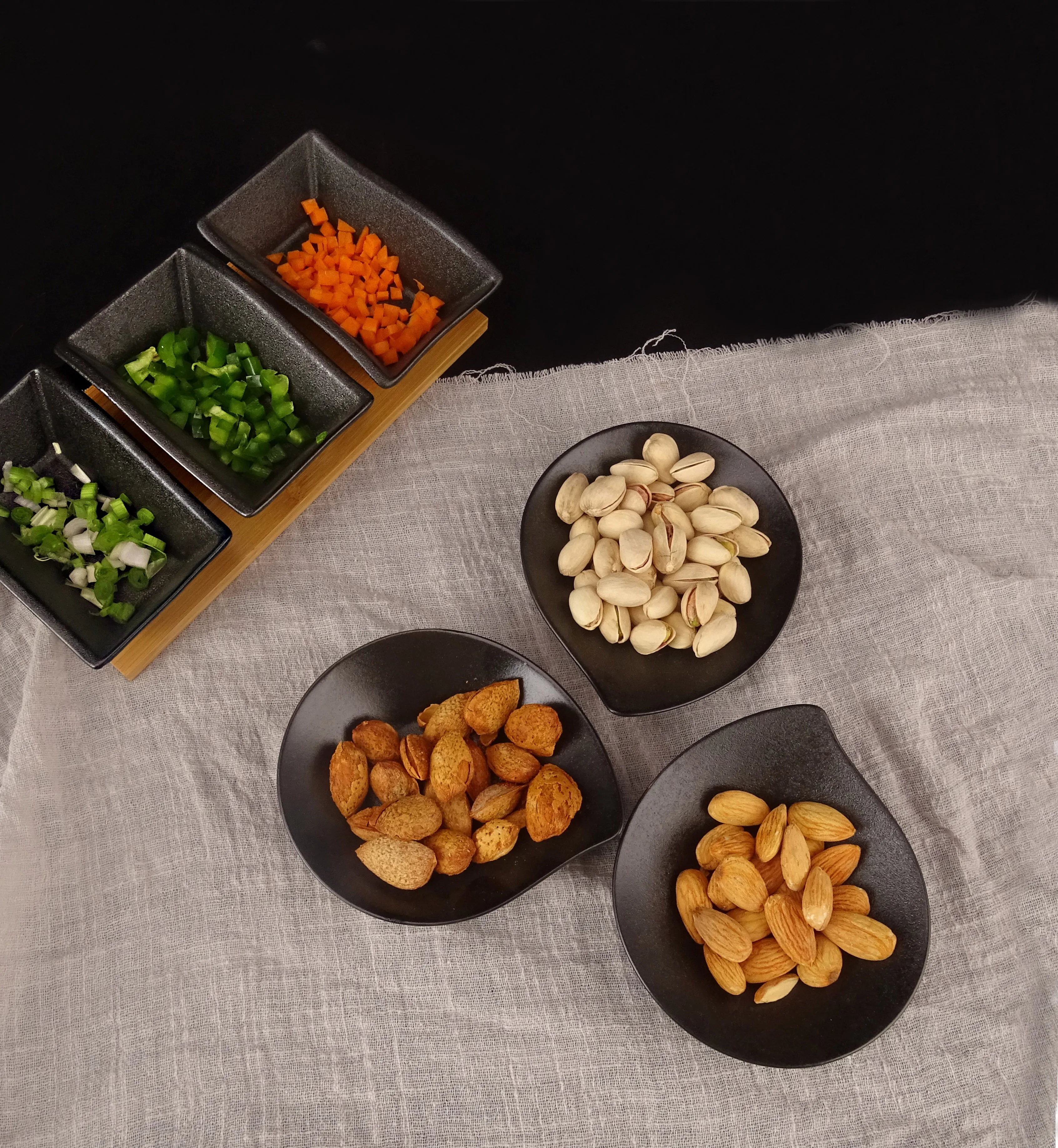 Black Dishes Plates Ceramic Kitchen Ceramic Dishes Set Ceramic Small Plate