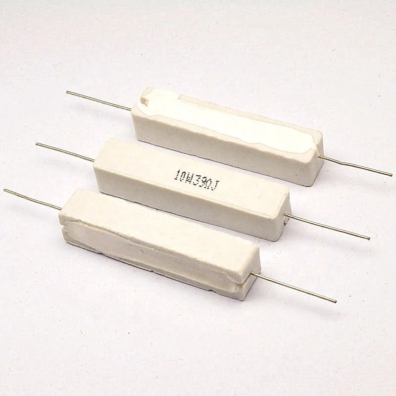 china manufacturers all series 5w 40w 10w 39 ohm Wirewound Cement ceramic resistor
