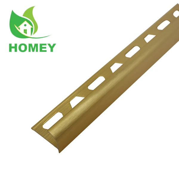 
low price modern wall edging strip outside corner tile trim flexible chrome metal strips 