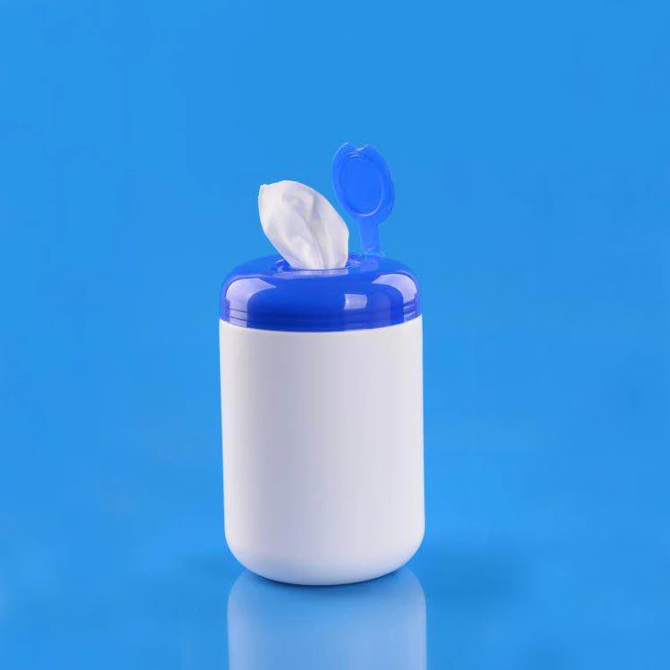 Manufacturer Wholesale HDPE Wet Wipes bottle Canister Wet towels bucket