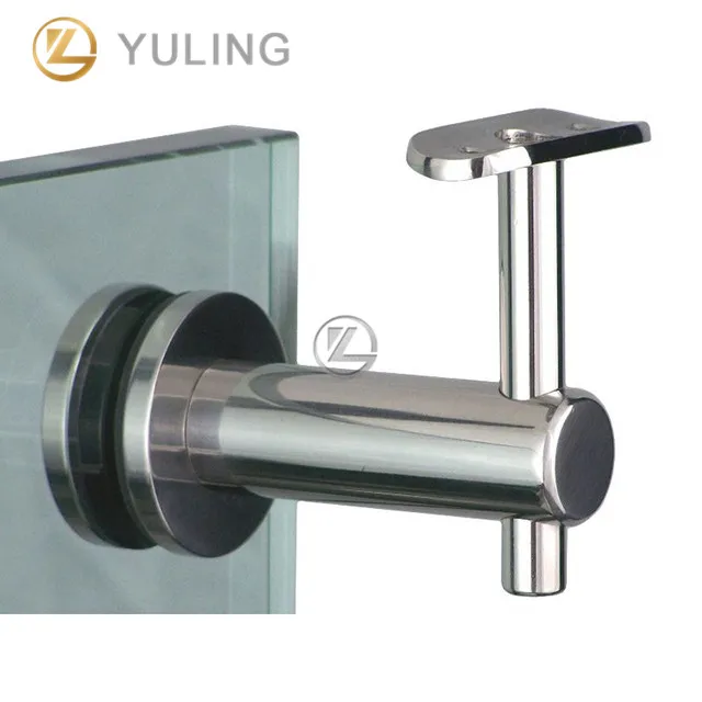 YL 304 316 indoor glass railing wall small handrail brackets stainless steel