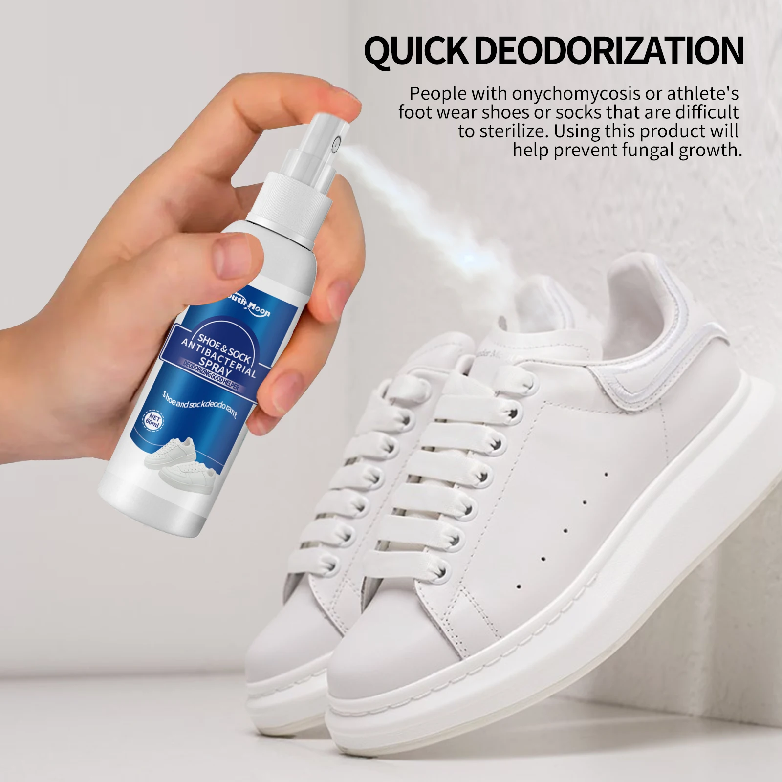South Moon Shoe Deodorizer Kit Eco-friendly Dry Shoe Deodorant Herbal Ingredients Deodorizer Shoes