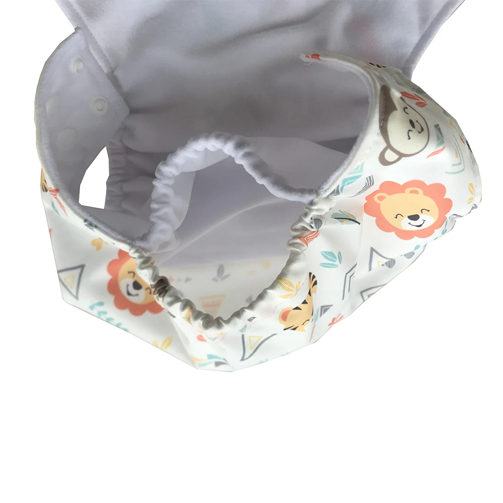 New Arrival Baby Washable Swimming Customize Pattern Nappy Reusable Nappies Covers Cloth Diaper