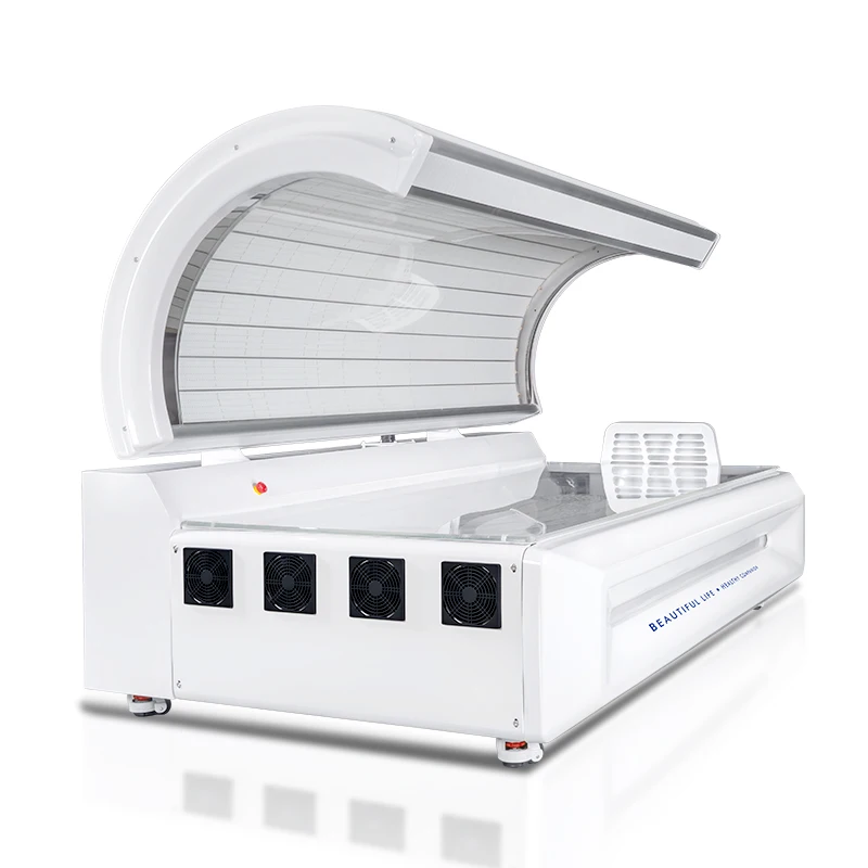 Red Light Therapy Bed Home Use Photobiomodulation Device Natural Near-Infrared Pain Relief Skin Rejuvenation Sauna Treatment