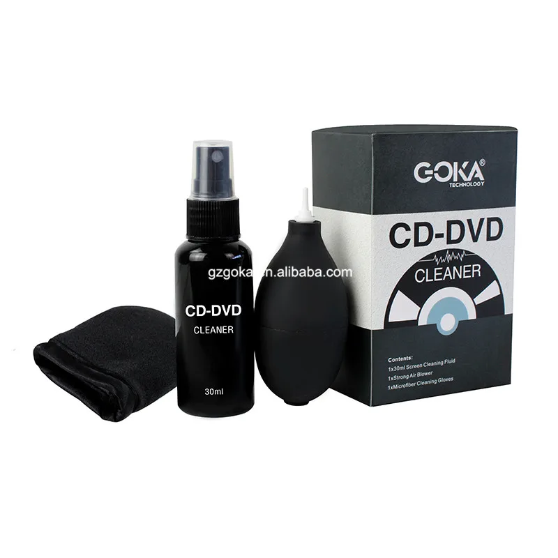 New Computer Disc Cleaner For CD DVD VCD & Video Games Lens Cleaning kit