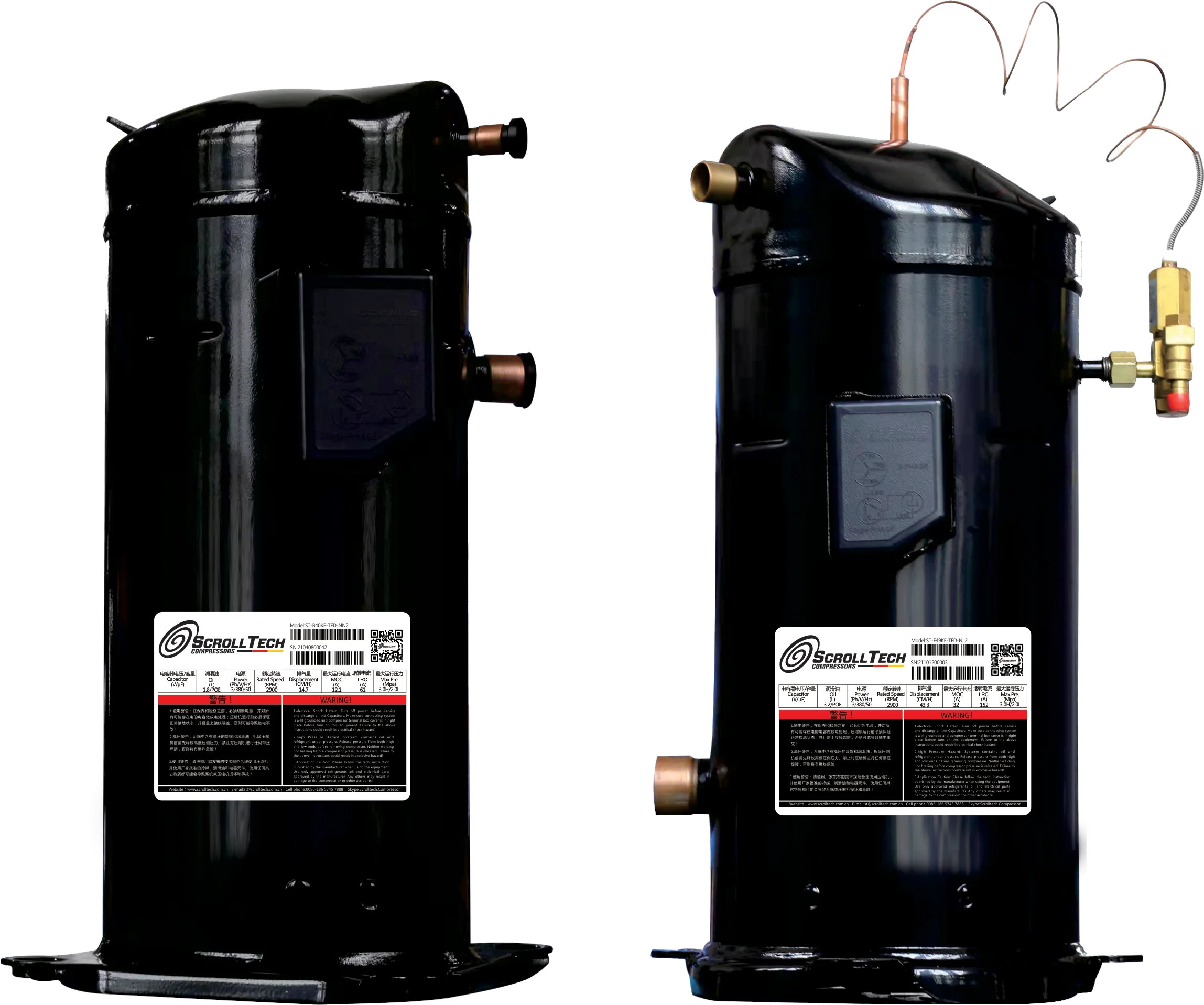 Copeland Scroll Compressor  be usde in air conditioning