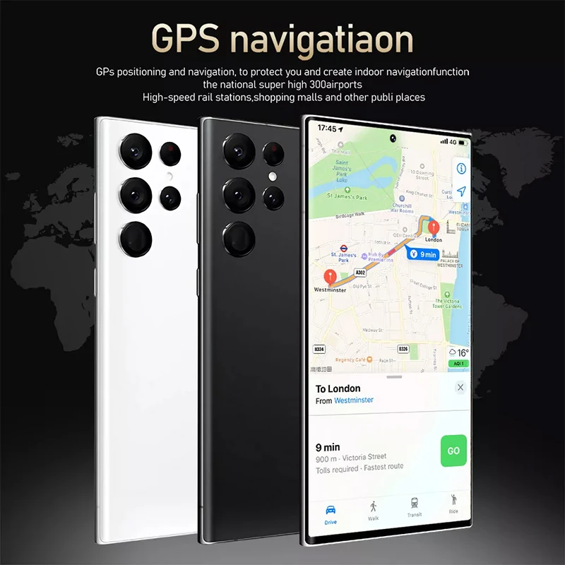HOT SELLING S21 Ultra 2GB+16GB 24MP+48MP Android 10.0 phone 5G LTE original 7.2 inch MTK6889 smart phone excellent quality