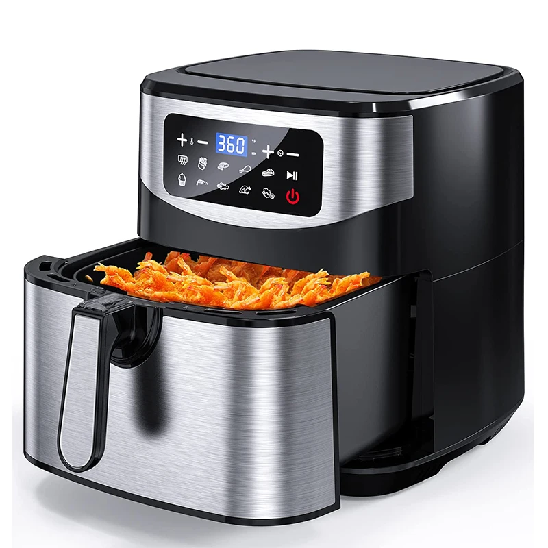 5.5L air fryer 7L 7.5L 9L air fryer digital with 10 programs setting Smart kitchen appliances Freidora sin Aceite