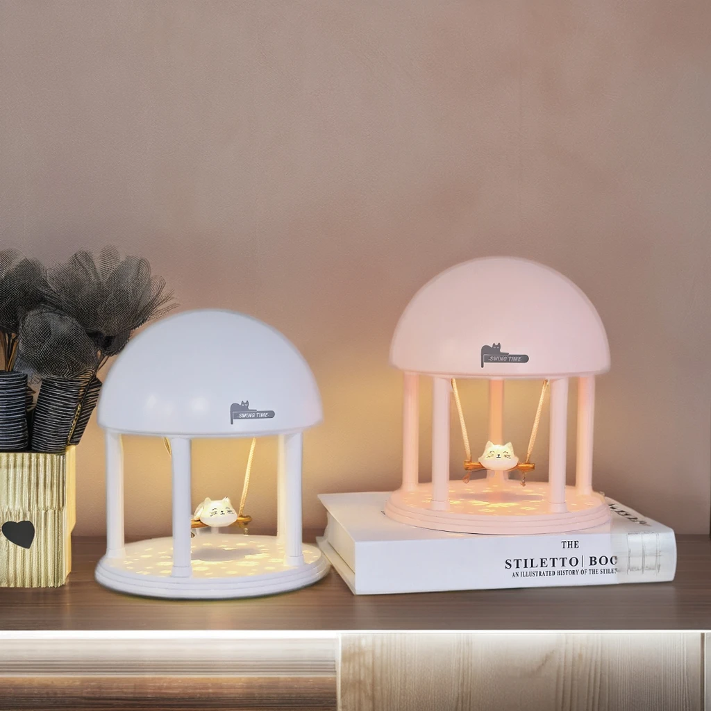 Touch Speakers Nordic Designer Modern White Home Reading Lamps Decorative Desk Speaker Night Light for Home White Noise Machine