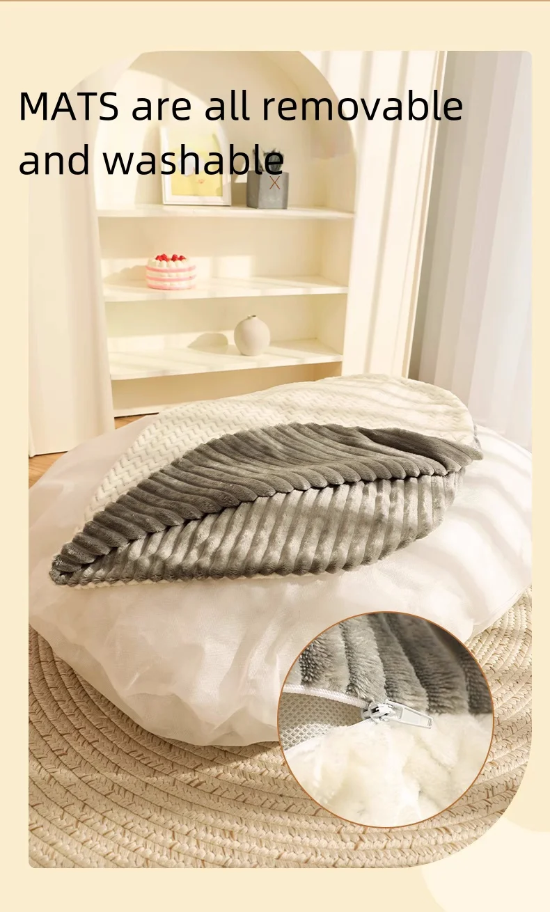 OUFA Pet Products Four Seasons General Comfort Thickened Not Easy To Deform Medium And Large Dirty Pet Nest