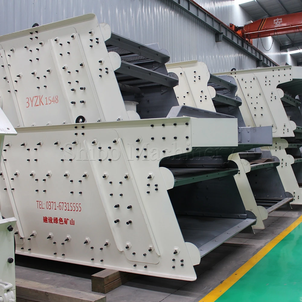 
2 Deck 3 Layer and 4 Deck Vibrating Screen for Stone Crushing Production line Price 