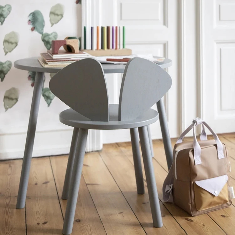 
Kids desk furniture bedroom study wood party activity play table chair set children 