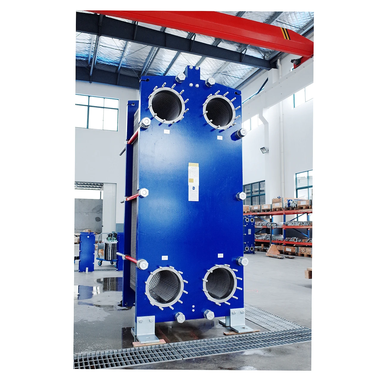 Professional factory milk plate cooler plate heat exchanger plates heat exchanger wort chiller