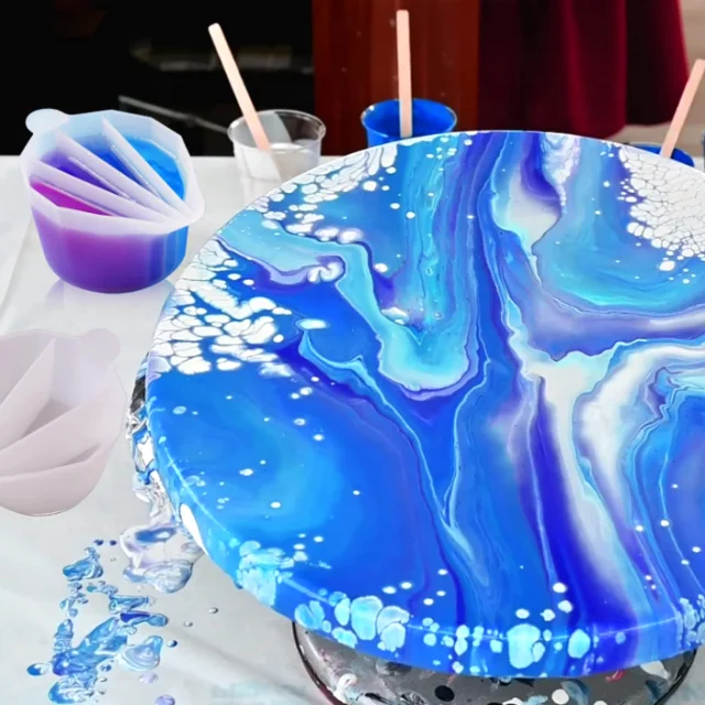 DLR1310 Заводская оптовая продажа используется для изготовления многокамерных силиконовых чашек с смешанными узорами разных цветов