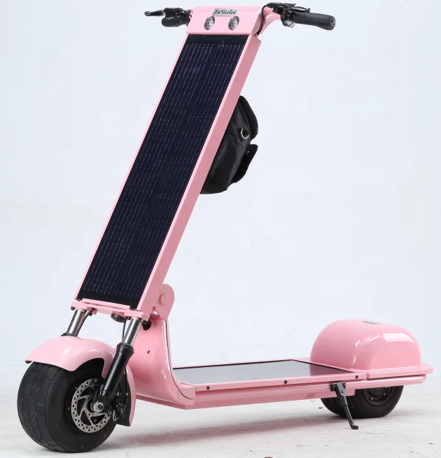 Solar Energy related products 350wt adults solar powered electric scooters solar scooter With Solar Panels