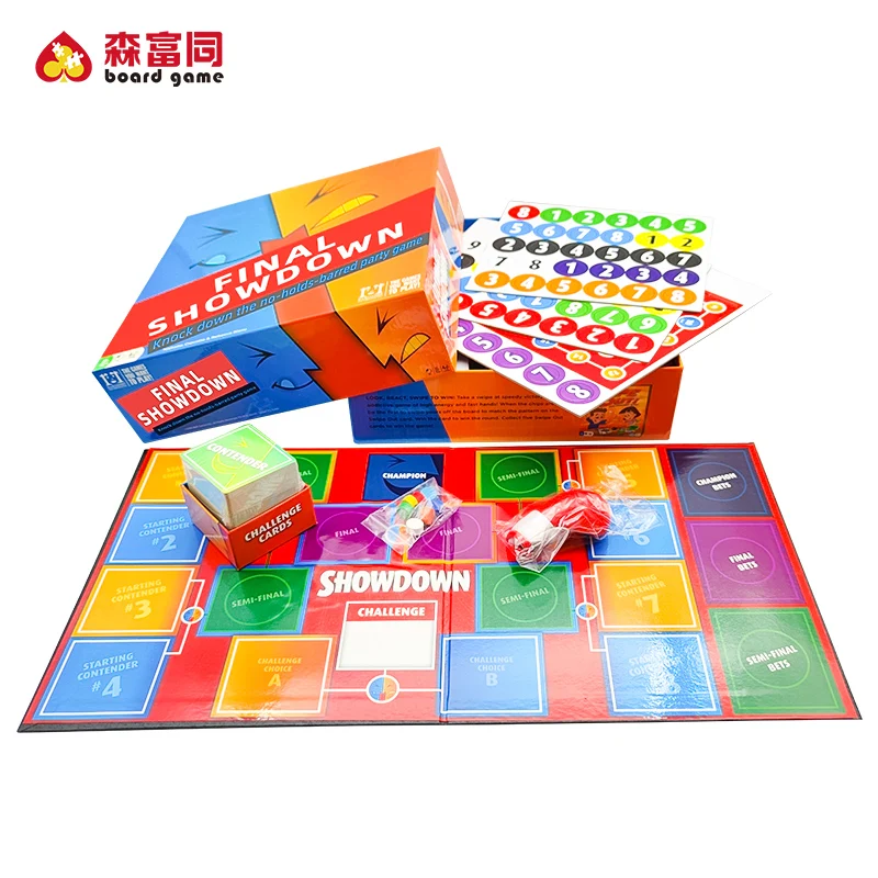 Party Drinking Custom Printing Family Play Fun Board Game Manufacturing Maker