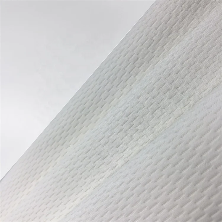 2024 на заказ 100% полиэстер 180gsm интерлок с птичьим глазом Сублимационная ткань для спортивной одежды рубашки Оптовая Продажа фабрики