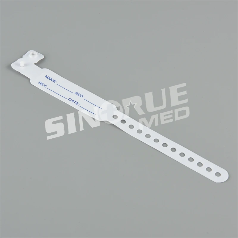 Hospital Disposable PVC Patient Wristbands